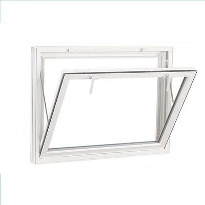 অ্যালুমিনিয়াম তল hinged উইন্ডো বাইরের দিকে খোলার ফিক্সড Casement উইন্ডো