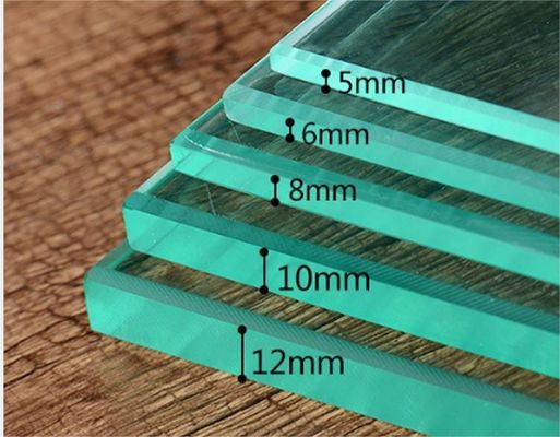 GP-001 স্বচ্ছ নিরাপত্তা টেম্পারেড গ্লাস প্যানেল 3mm-19mm